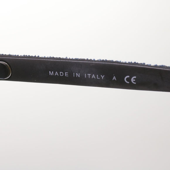 CHANEL Sunglasses plastic Blue CC Auth 67511