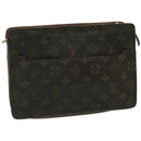 LOUIS VUITTON Monogram Pochette Homme Clutch Bag M51795 LV Auth 67518-1