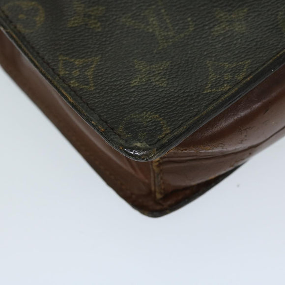 LOUIS VUITTON Monogram Pochette Homme Clutch Bag M51795 LV Auth 67518