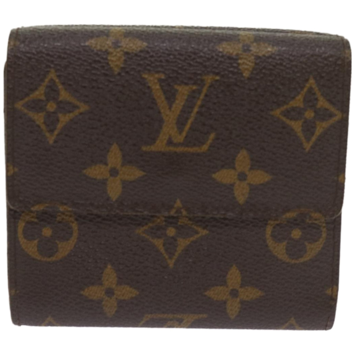 LOUIS VUITTON Monogram Portefeuille Elise Wallet M61654 LV Auth 67532 - 0