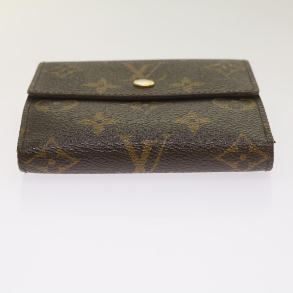 LOUIS VUITTON Monogram Portefeuille Elise Wallet M61654 LV Auth 67532