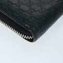 GUCCI GG Canvas Guccissima Coin Purse Navy 256810 Auth 67539-17