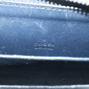 GUCCI GG Canvas Guccissima Coin Purse Navy 256810 Auth 67539-8