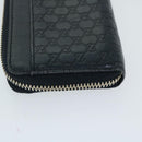 GUCCI GG Canvas Guccissima Coin Purse Navy 256810 Auth 67539-3