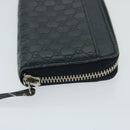 GUCCI GG Canvas Guccissima Coin Purse Navy 256810 Auth 67539-4