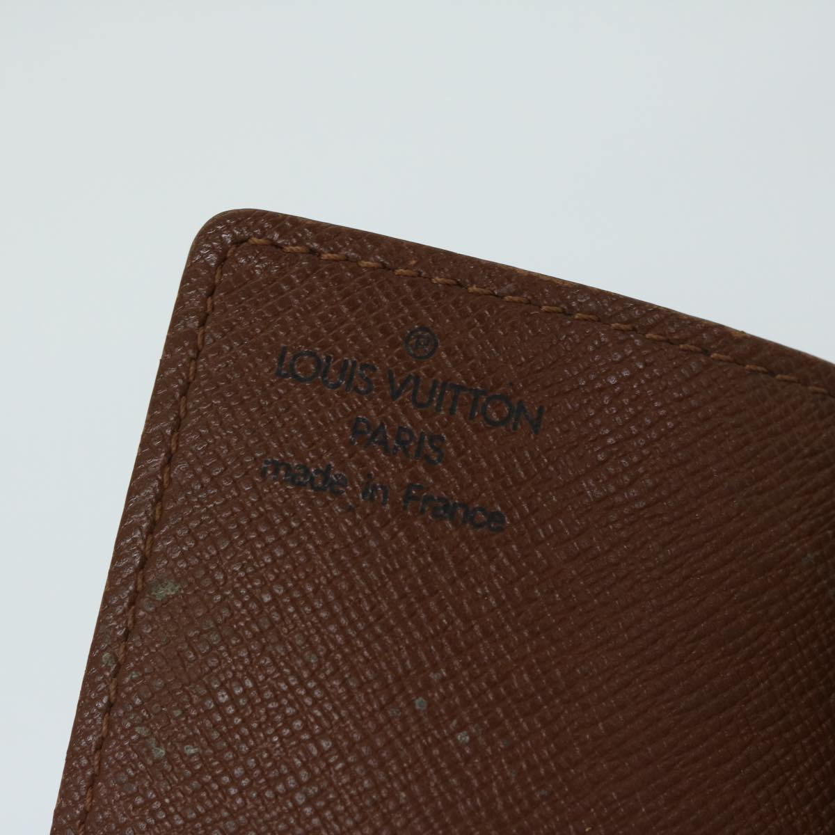 LOUIS VUITTON Monogram Porte Cartes Credit Pression Card Case M60937 Auth 67543