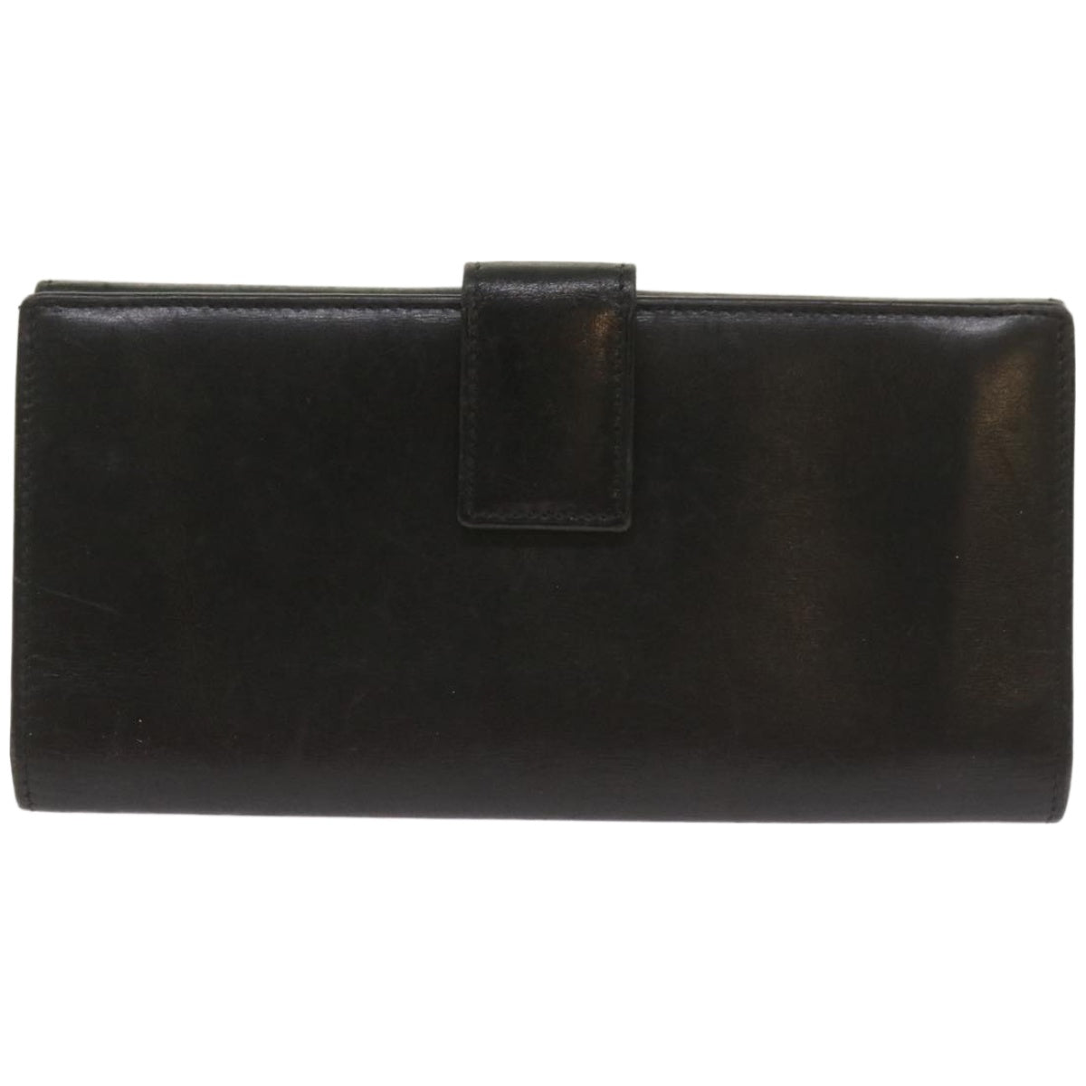 GUCCI Long Wallet Leather Black Auth 67551 - 0