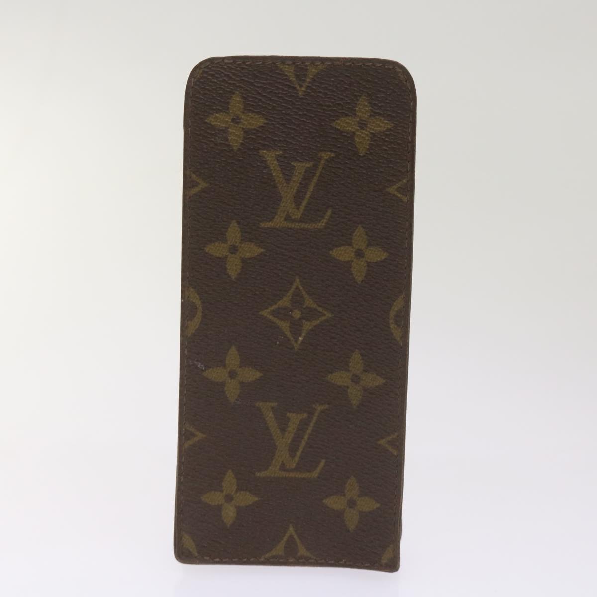 LOUIS VUITTON Monogram Epi Pen Case Cigarette Case 5Set Blue LV Auth 67564