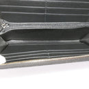 GUCCI Micro GG Canvas Guccissima Long Wallet Black 449391 Auth 67568SAV-18