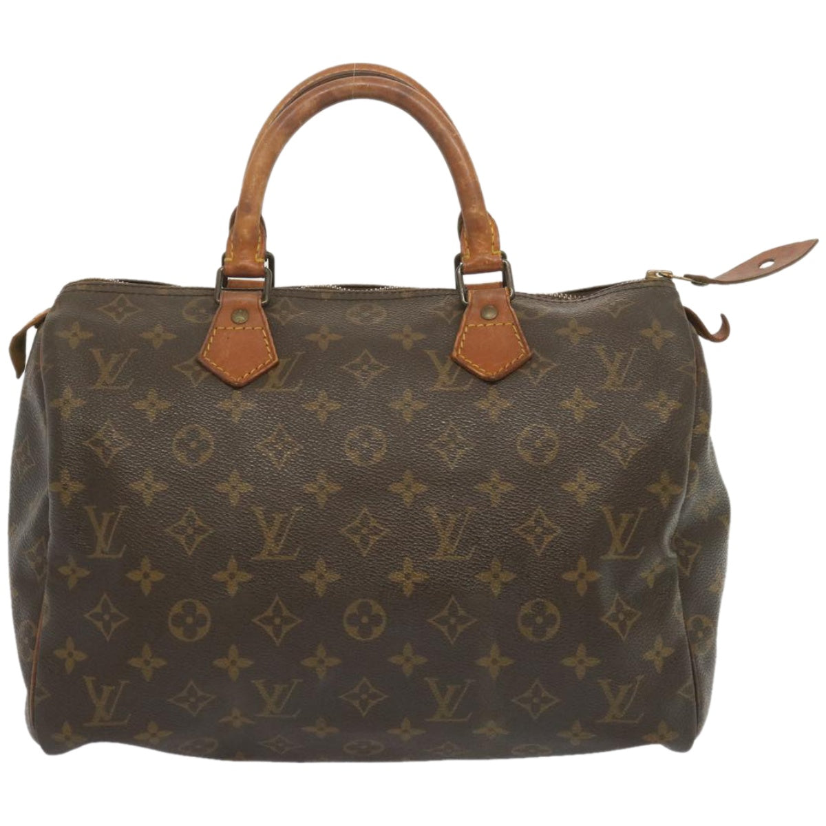 LOUIS VUITTON Monogram Speedy 30 Hand Bag M41526 LV Auth 67570