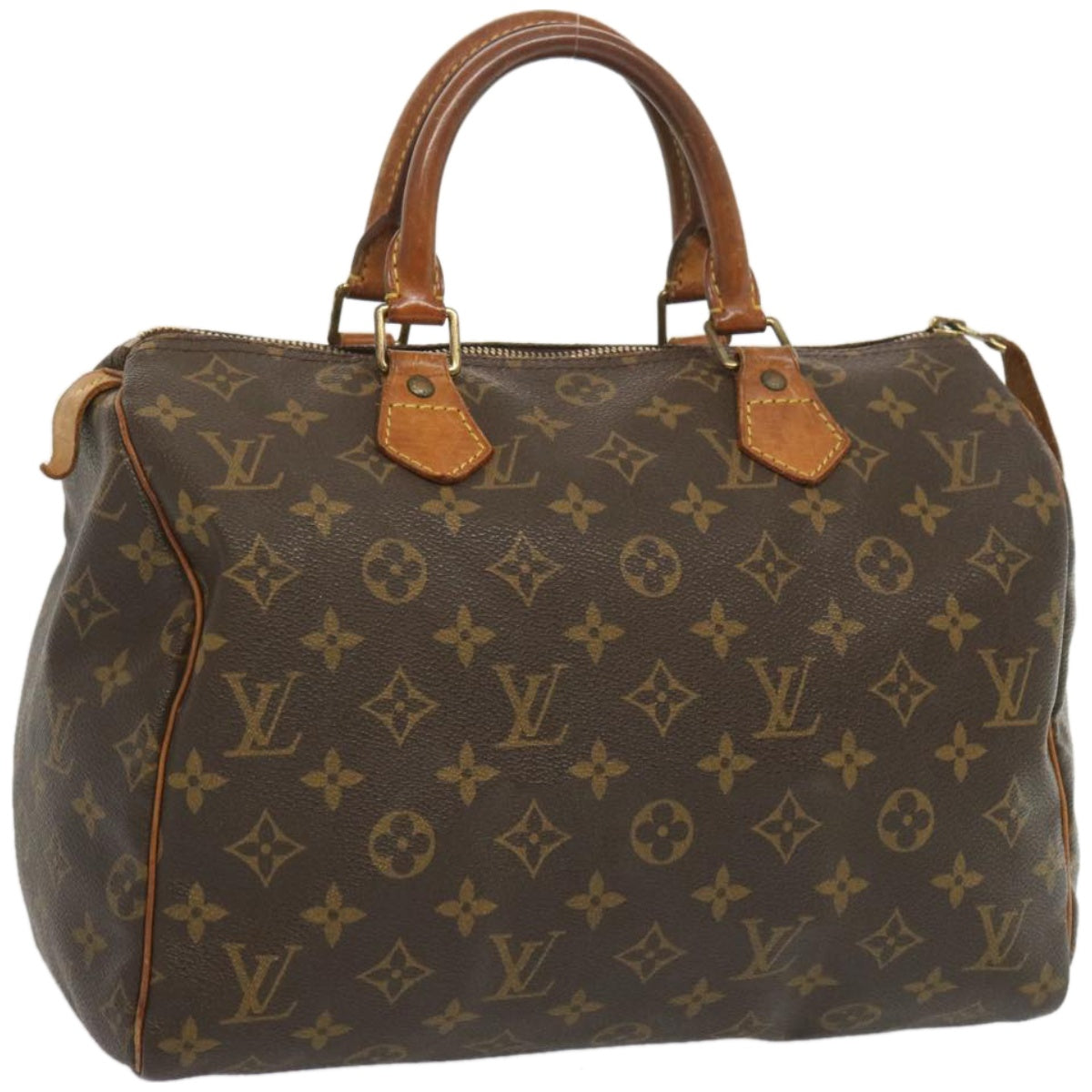 LOUIS VUITTON Monogram Speedy 30 Hand Bag M41526 LV Auth 67571