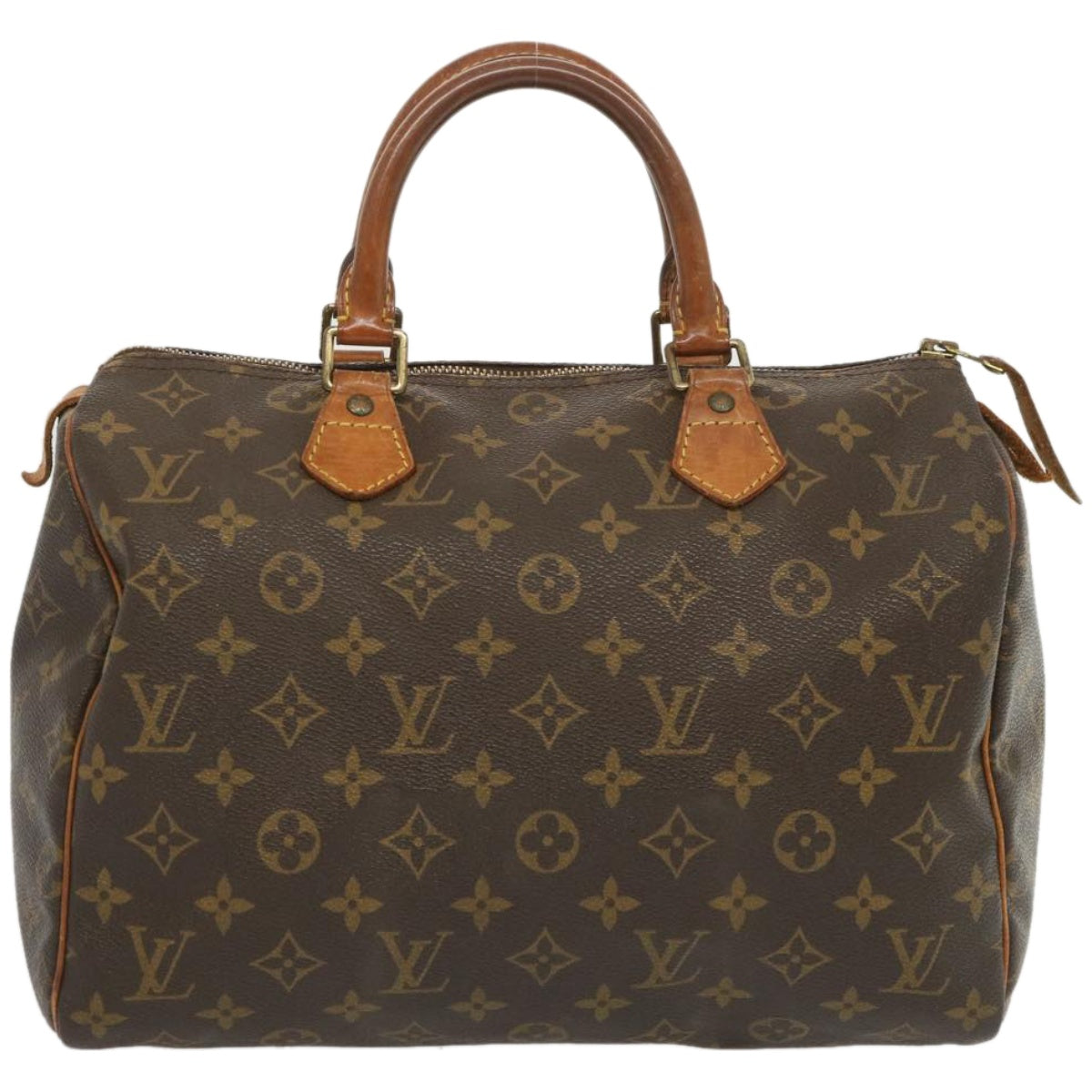 LOUIS VUITTON Monogram Speedy 30 Hand Bag M41526 LV Auth 67571