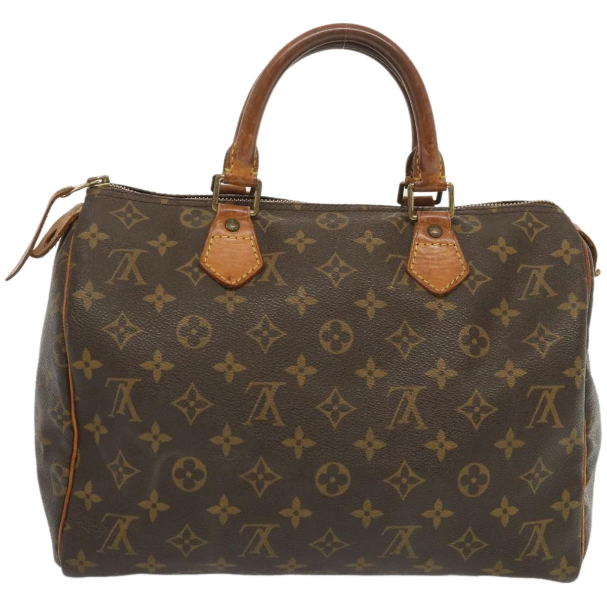 LOUIS VUITTON Monogram Speedy 30 Hand Bag M41526 LV Auth 67571