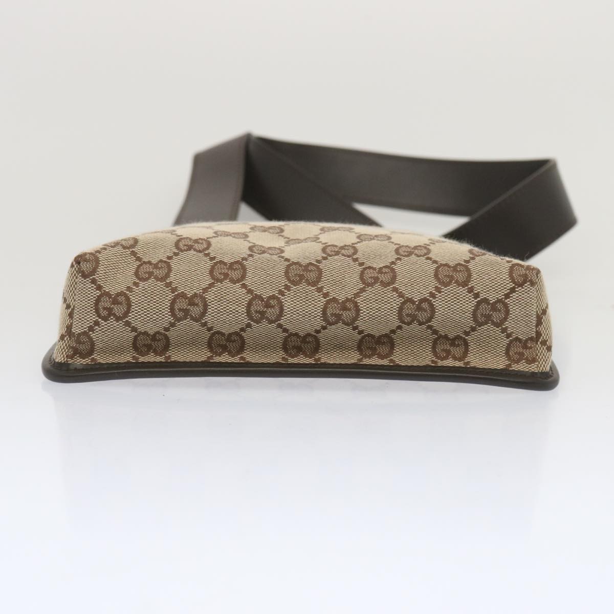 GUCCI GG Canvas Shoulder Bag Beige 92562 Auth 67579