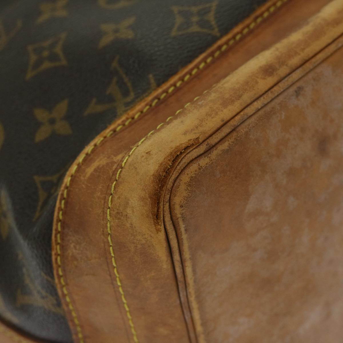 LOUIS VUITTON Monogram Noe Shoulder Bag M42224 LV Auth 67582