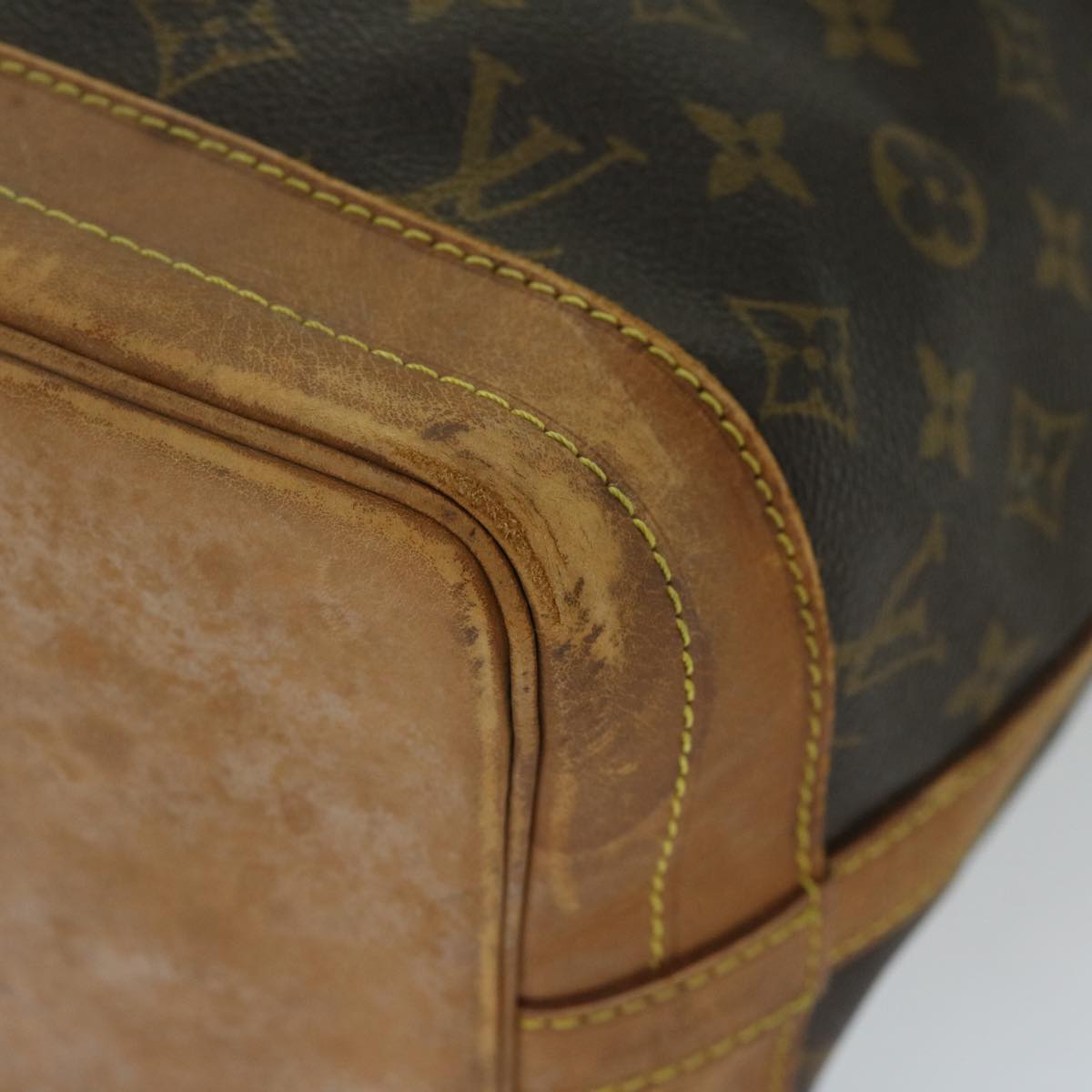 LOUIS VUITTON Monogram Noe Shoulder Bag M42224 LV Auth 67582