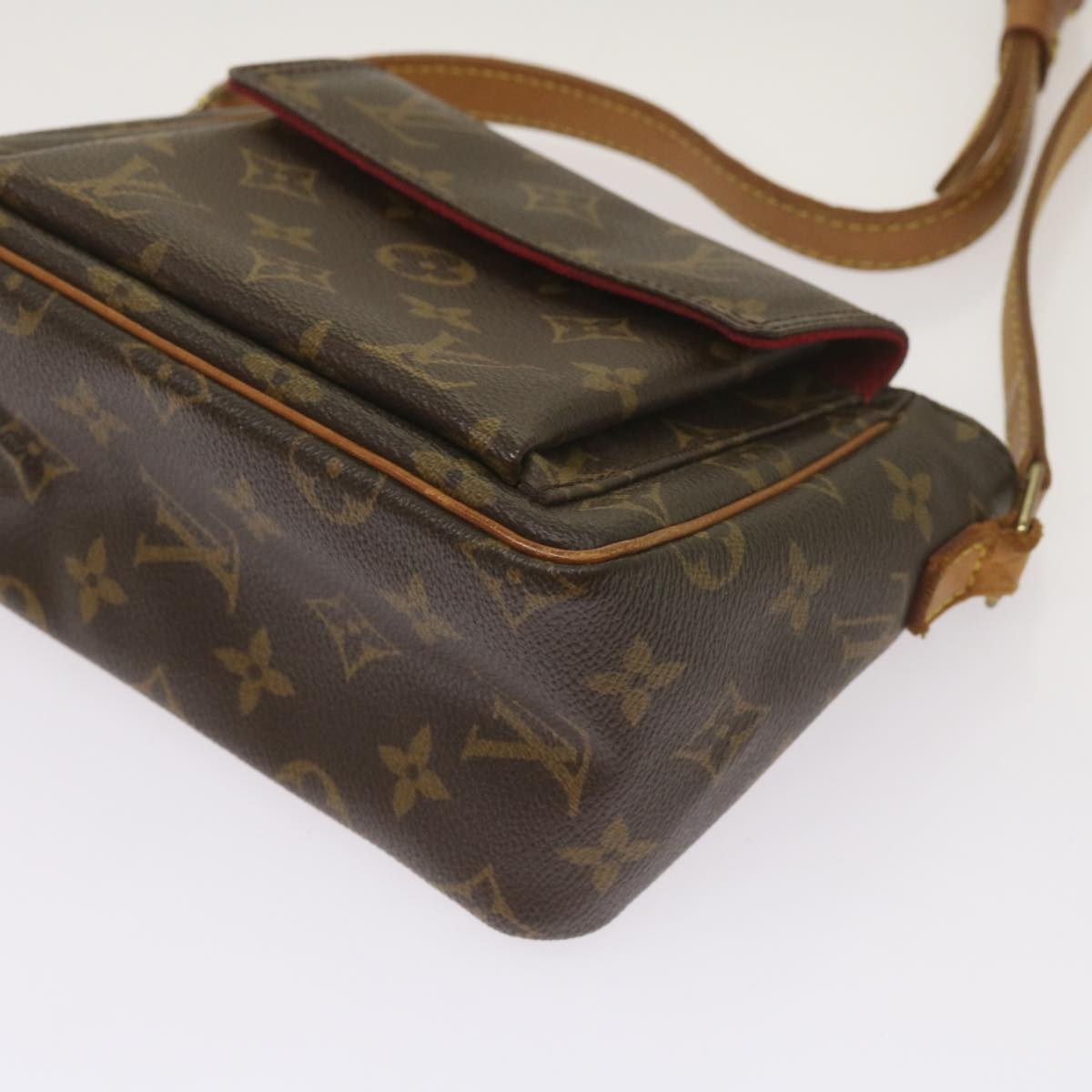 LOUIS VUITTON Monogram Viva Cite PM Shoulder Bag M51165 LV Auth 67587