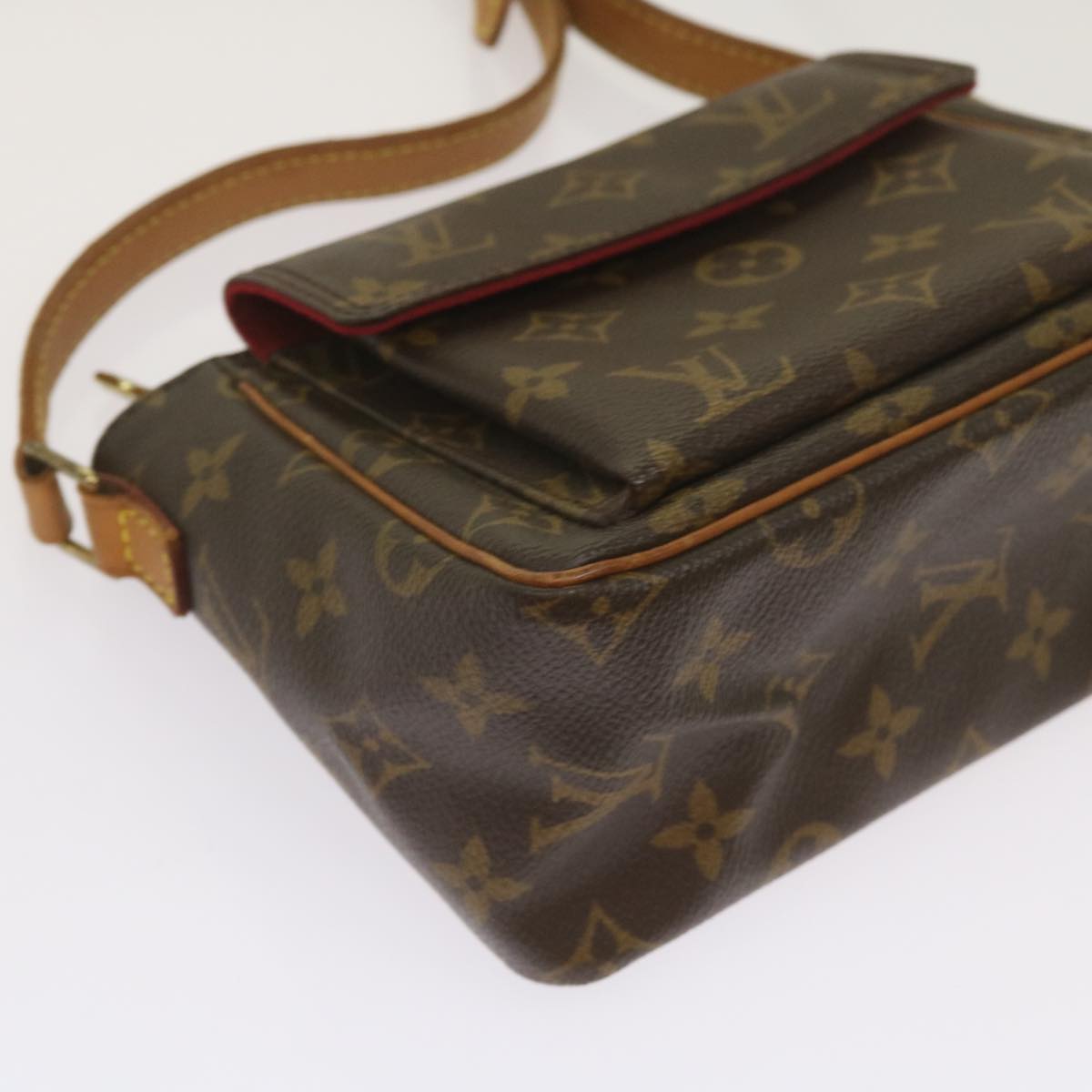 LOUIS VUITTON Monogram Viva Cite PM Shoulder Bag M51165 LV Auth 67587