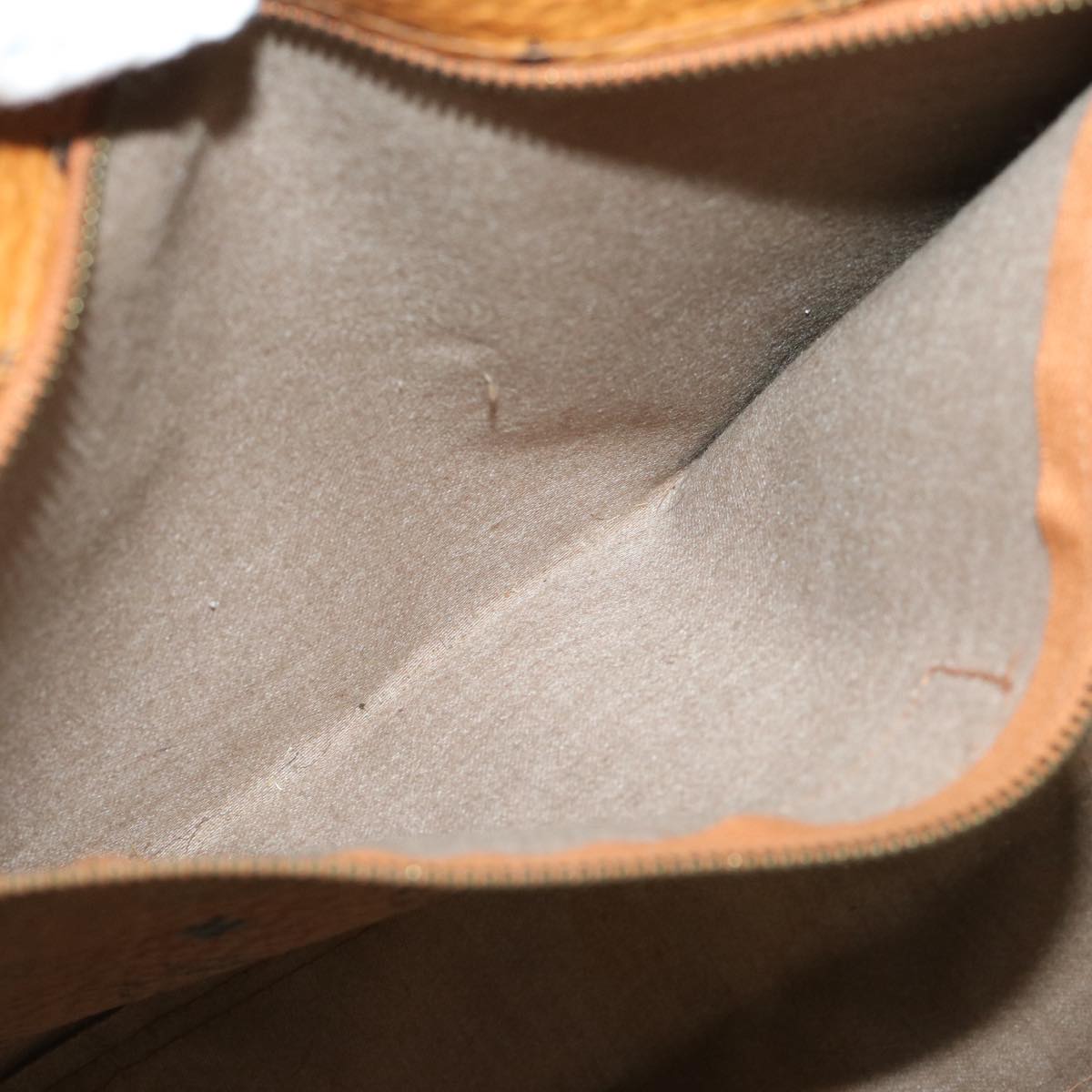 MCM Vicetos Logogram Tote Bag PVC Leather Brown Auth 67590