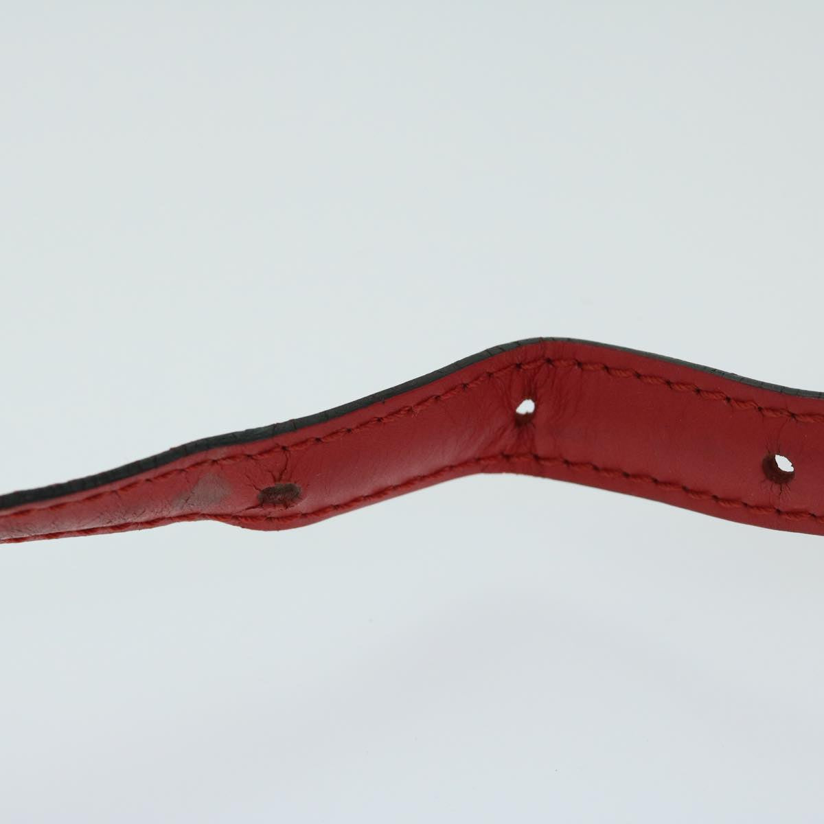 LOUIS VUITTON Epi Adjustable Shoulder Strap 36.6""-43.7"" Red LV Auth 67591