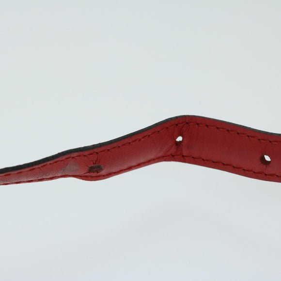 LOUIS VUITTON Epi Adjustable Shoulder Strap 36.6""""""""""""""""-43.7"""""""""""""""" Red LV Auth 67591