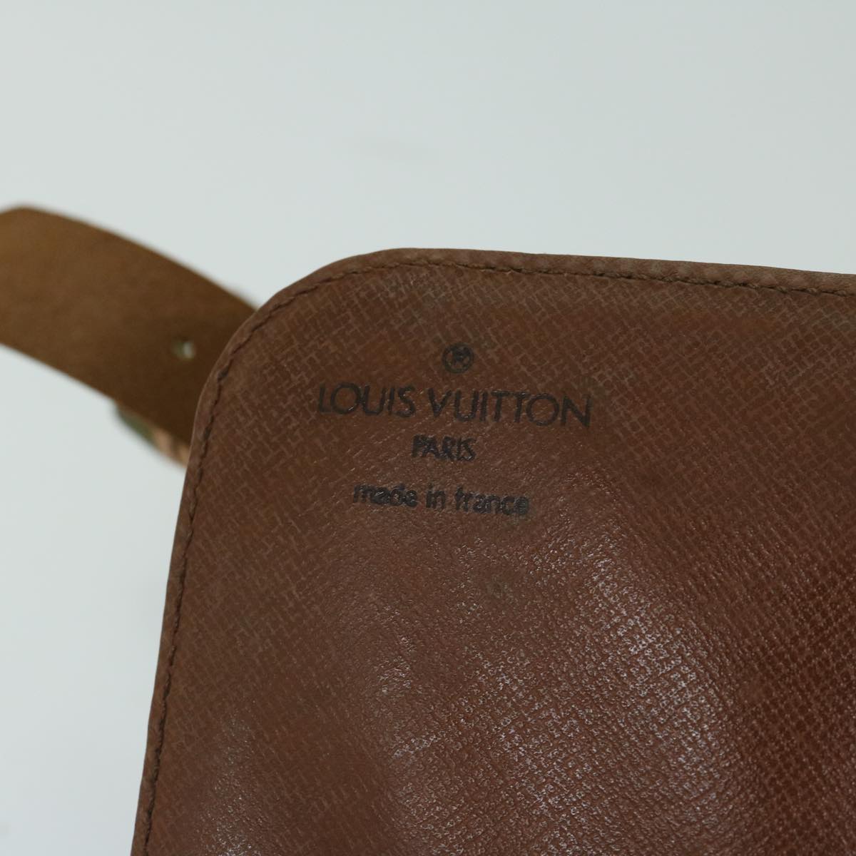 LOUIS VUITTON Monogram Cartouchiere GM Shoulder Bag M51252 LV Auth 67592