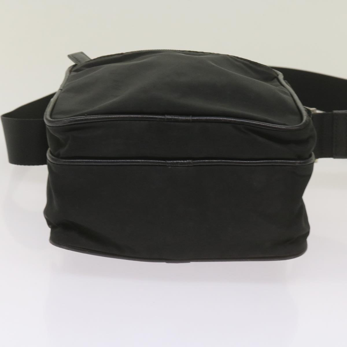 PRADA Shoulder Bag Nylon Black Auth 67601