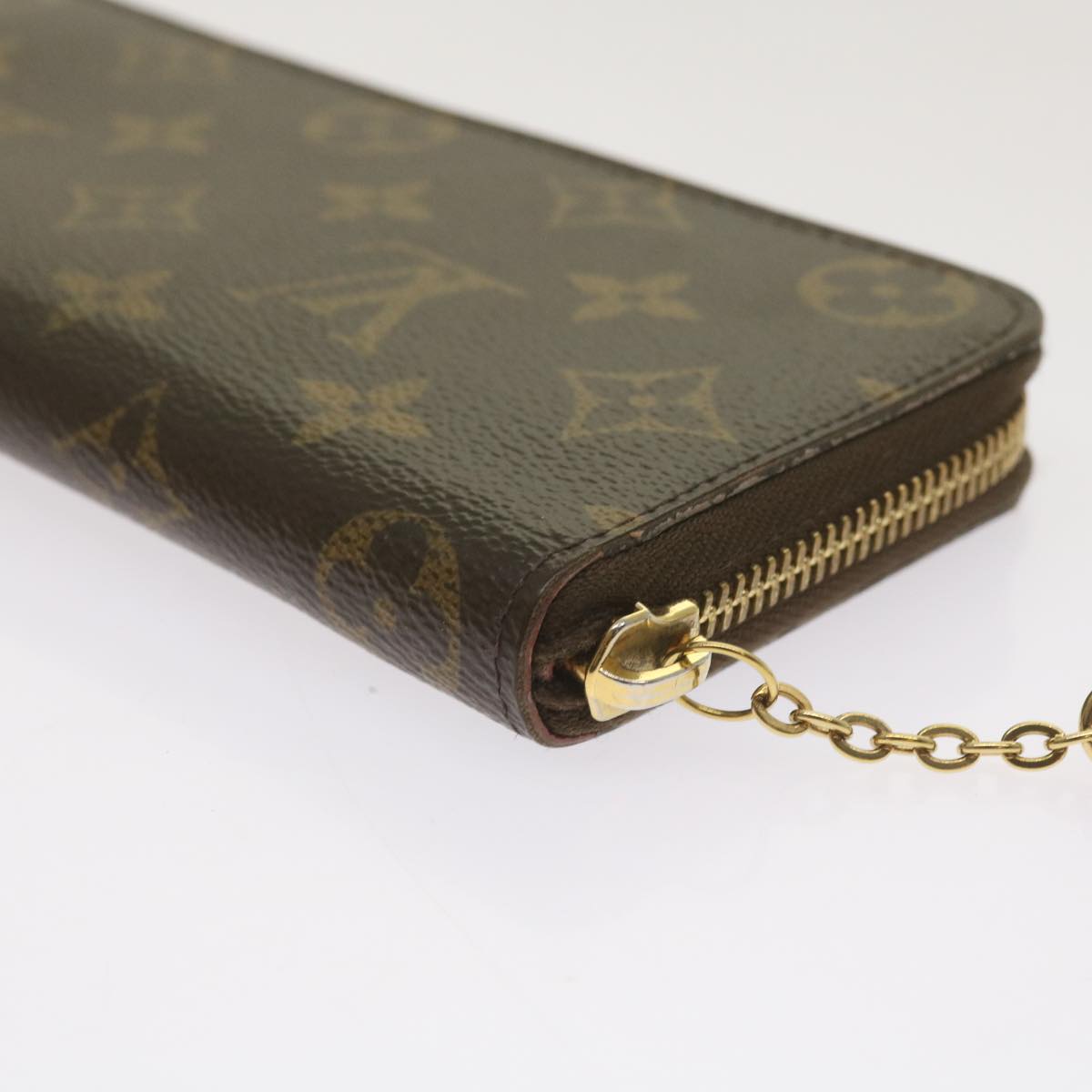 LOUIS VUITTON Monogram Portefeuille Clemence Long Wallet M60742 LV Auth 67605