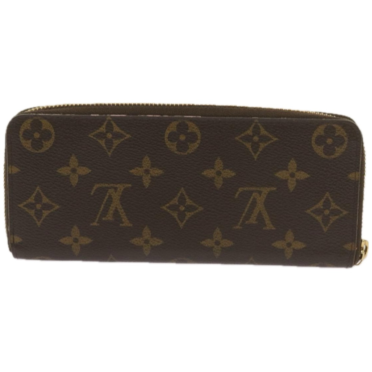 LOUIS VUITTON Monogram Portefeuille Clemence Long Wallet M60742 LV Auth 67605 - 0