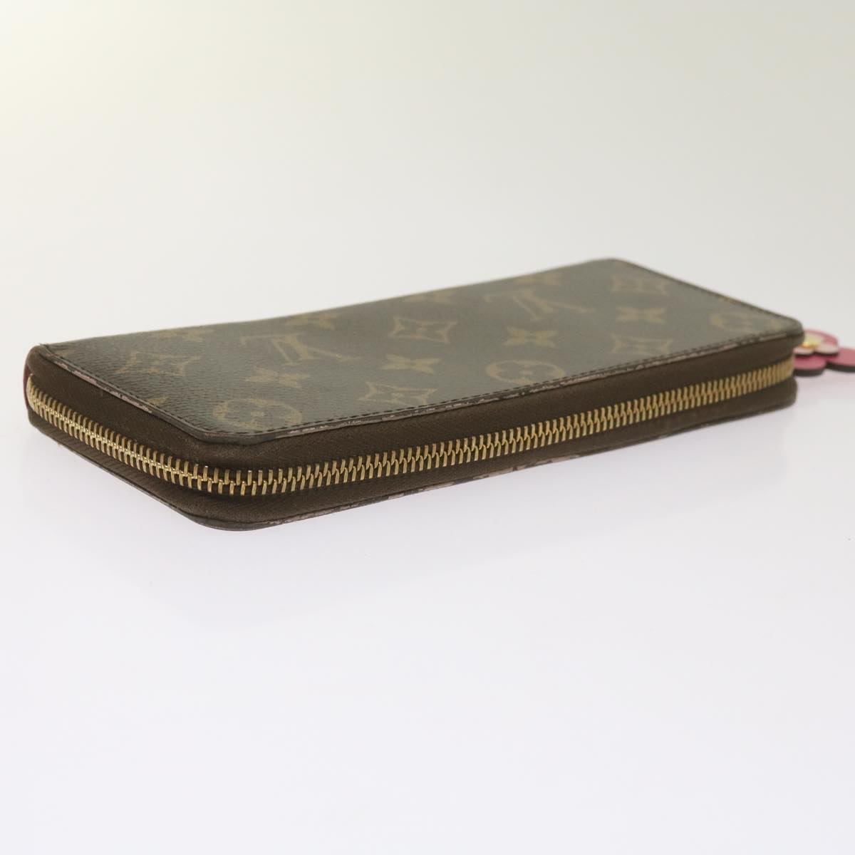 LOUIS VUITTON Monogram Portefeuille Clemence Long Wallet M60742 LV Auth 67605