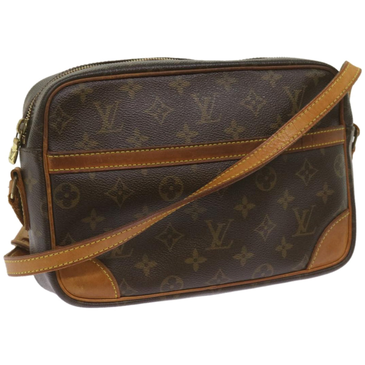 LOUIS VUITTON Monogram Trocadero 27 Shoulder Bag M51274 LV Auth 67616