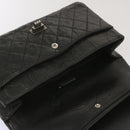 CHANEL 2.55 Matelasse Chain Bag Aged Calfskin Black A37586 CC Auth 67618A-9