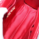 Miu Miu Materasse Hand Bag Leather 2way Red 5BA277 Auth 67619SM-11
