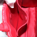 Miu Miu Materasse Hand Bag Leather 2way Red 5BA277 Auth 67619SM-22