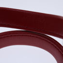 Miu Miu Materasse Hand Bag Leather 2way Red 5BA277 Auth 67619SM-8