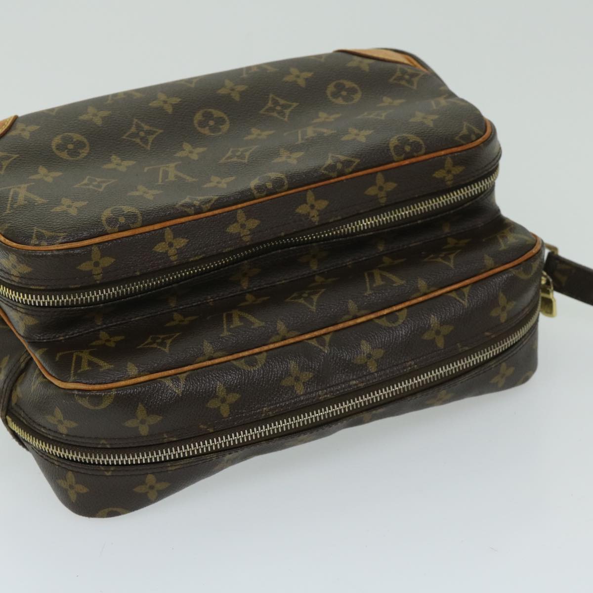 LOUIS VUITTON Monogram Nile Shoulder Bag M45244 LV Auth 67636