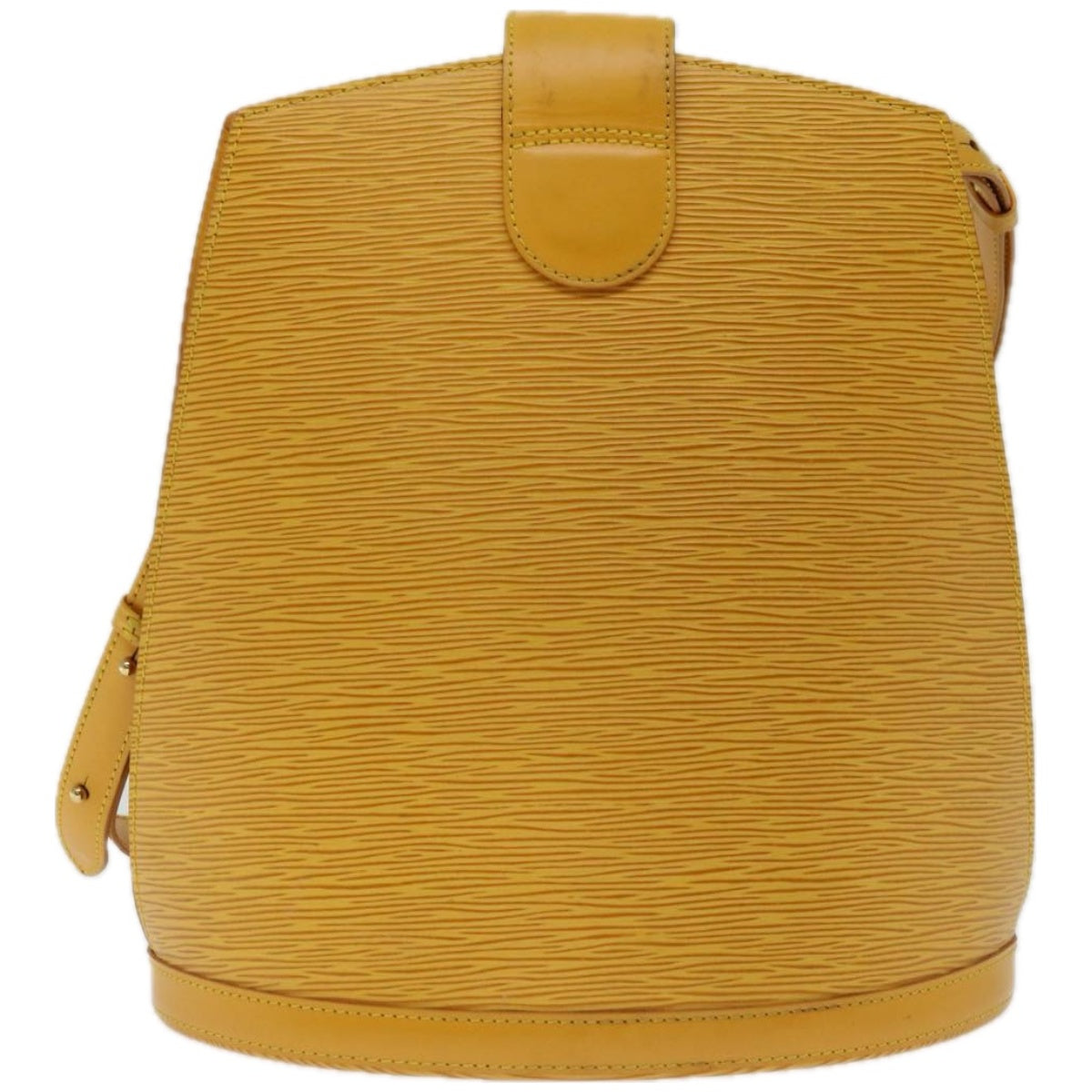 LOUIS VUITTON Epi Cluny Shoulder Bag Yellow M52259 LV Auth 67638