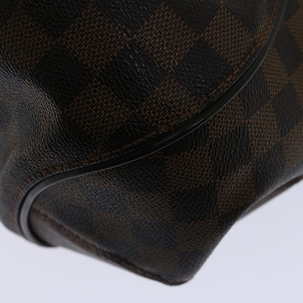 LOUIS VUITTON Damier Ebene Sistina MM Shoulder Bag N41541 LV Auth 67646A