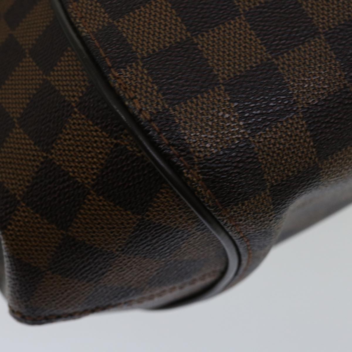 LOUIS VUITTON Damier Ebene Sistina MM Shoulder Bag N41541 LV Auth 67646A