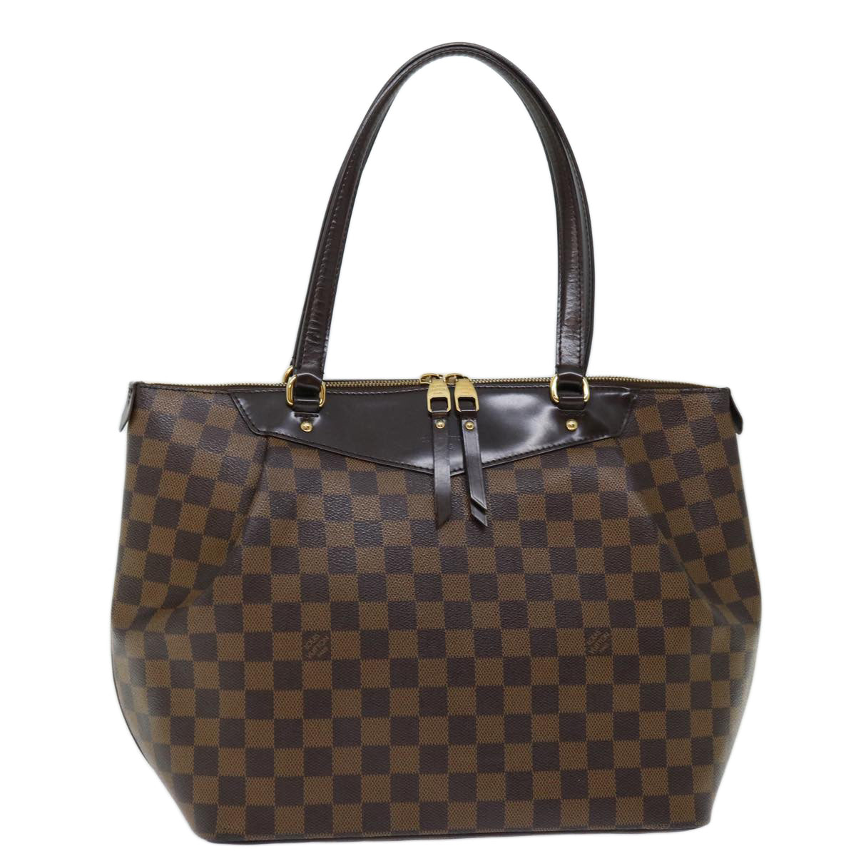 LOUIS VUITTON Damier Ebene Westminster GM Tote Bag N41103 LV Auth 67648A