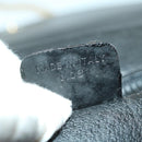 CELINE Chain Shoulder Bag Leather Black Auth 67658-12