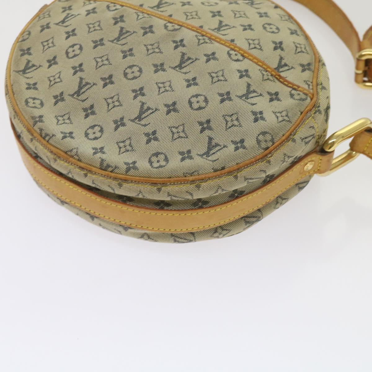 LOUIS VUITTON Monogram Mini Jeanne GM Shoulder Bag Blue M92000 LV Auth 67677