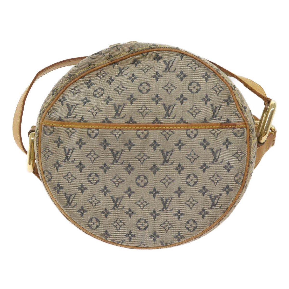 LOUIS VUITTON Monogram Mini Jeanne GM Shoulder Bag Blue M92000 LV Auth 67677