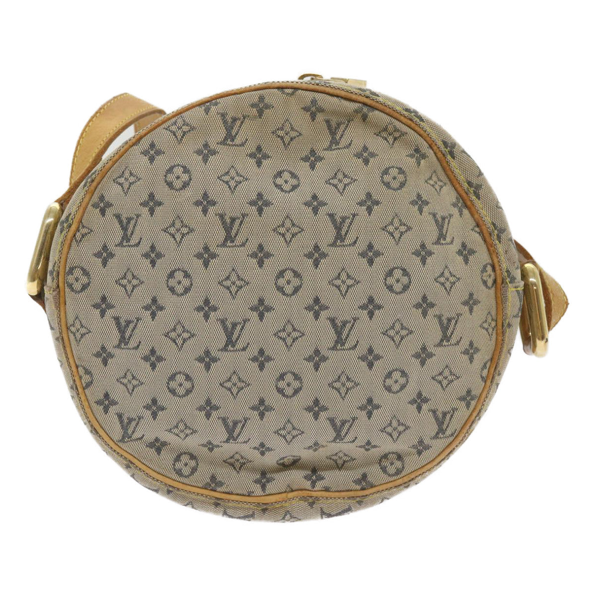 LOUIS VUITTON Monogram Mini Jeanne GM Shoulder Bag Blue M92000 LV Auth 67677