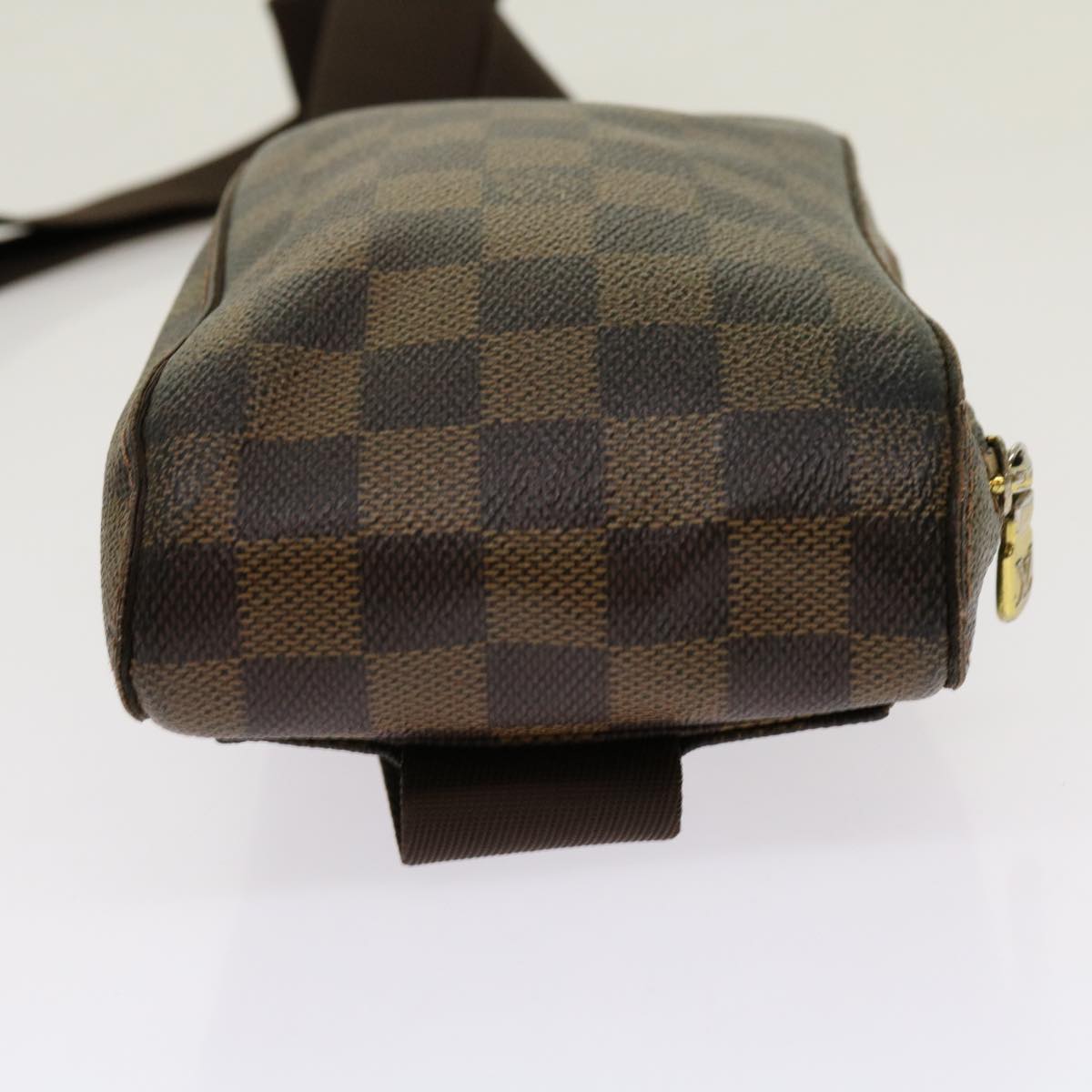 LOUIS VUITTON Damier Ebene Geronimos Shoulder Bag N51994 LV Auth 67690