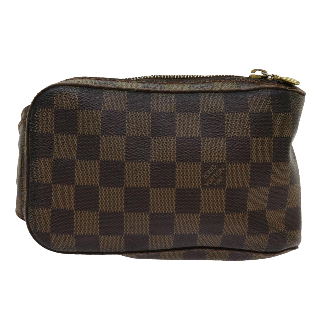 LOUIS VUITTON Damier Ebene Geronimos Shoulder Bag N51994 LV Auth 67690