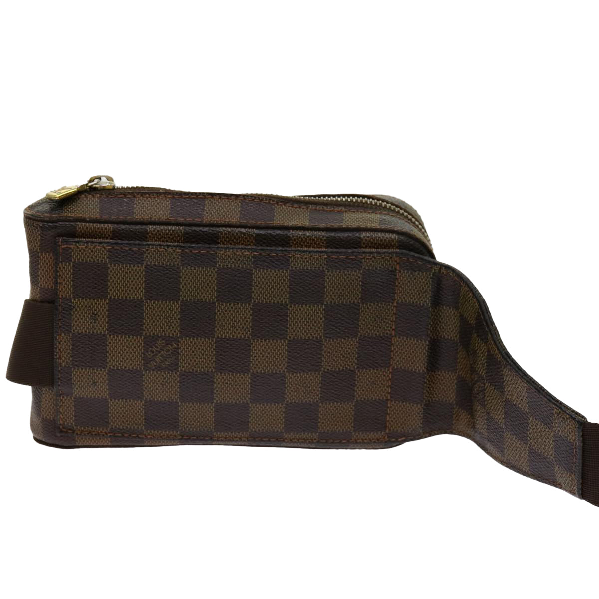 LOUIS VUITTON Damier Ebene Geronimos Shoulder Bag N51994 LV Auth 67690