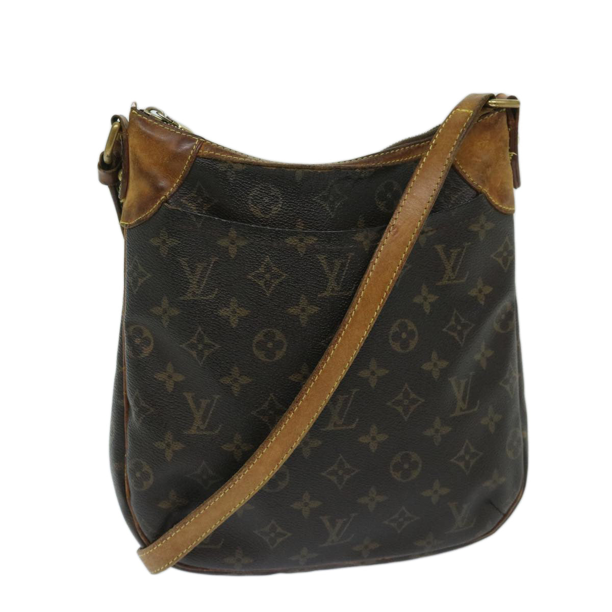 LOUIS VUITTON Monogram Odeon PM Shoulder Bag M56390 LV Auth 67693