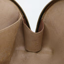 LOUIS VUITTON Monogram Trousse Demi Ronde Cosmetic Pouch M47520 LV Auth 67715-16