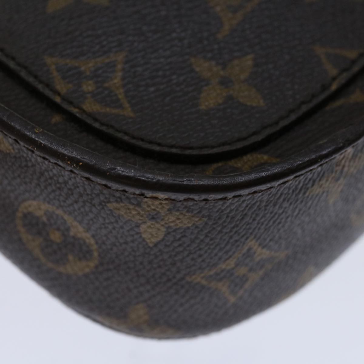 LOUIS VUITTON Monogram Saint Cloud MM Shoulder Bag M51243 LV Auth 67726